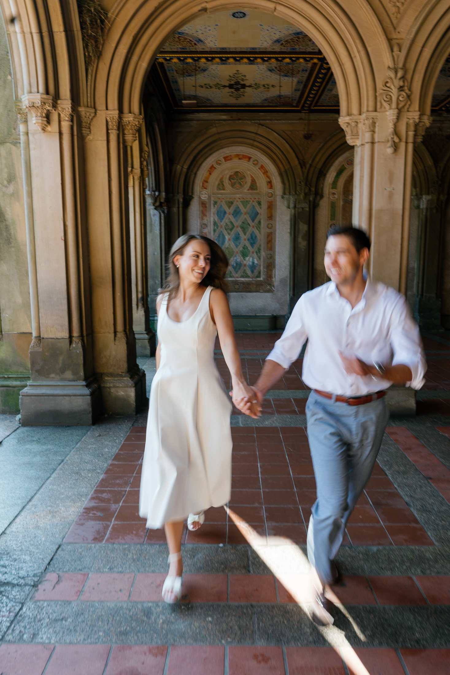 Central Park Engagement Session