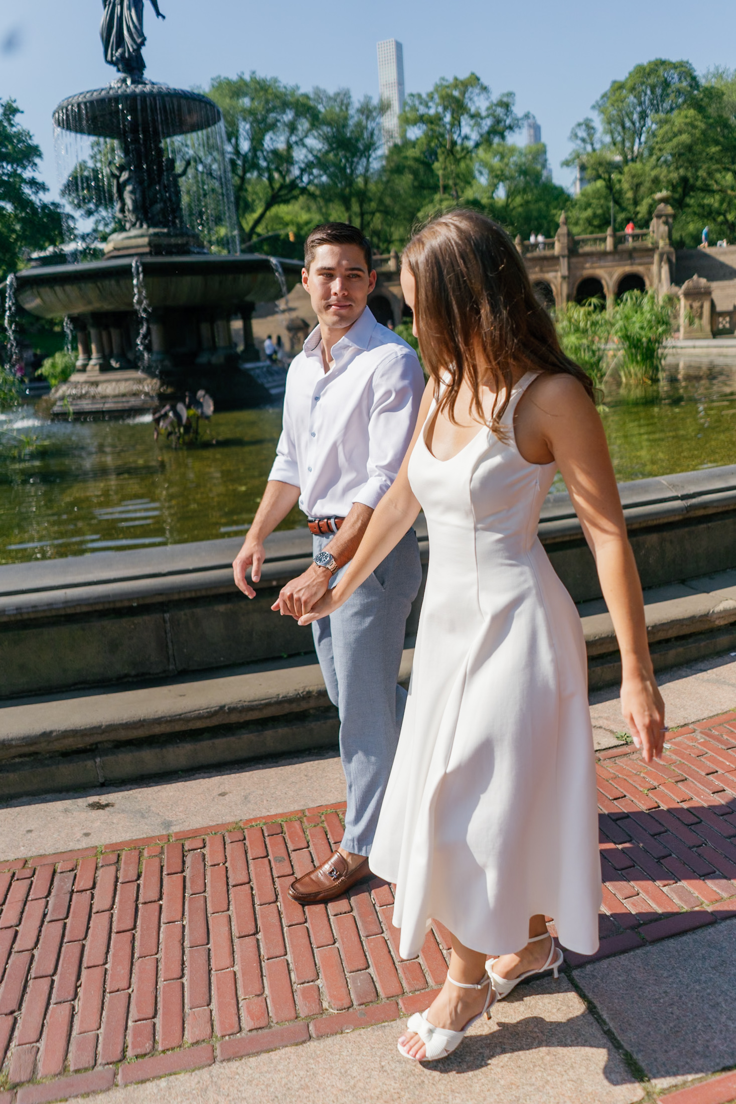 Central Park Engagement Session